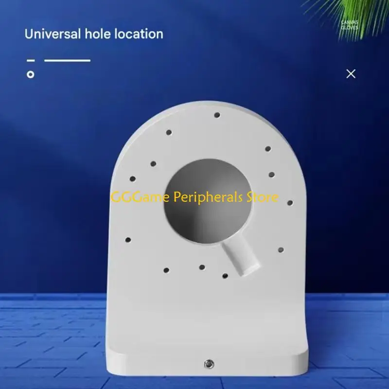 U55B 203W 알루미늄 합금 돔 카메라 마운트(숨기기 와이어 채널 카메라 브래킷 포함)