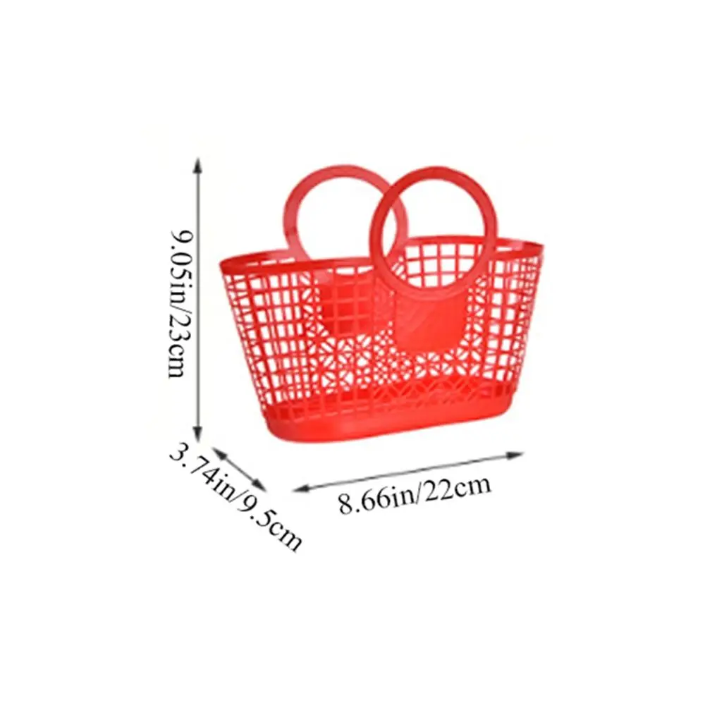 Home Organizer Kitchen Fruit Vegetable Storage Basket Shopping  Shower Basket Kids Toy Organizer kitchen Bathroom Camping Basket