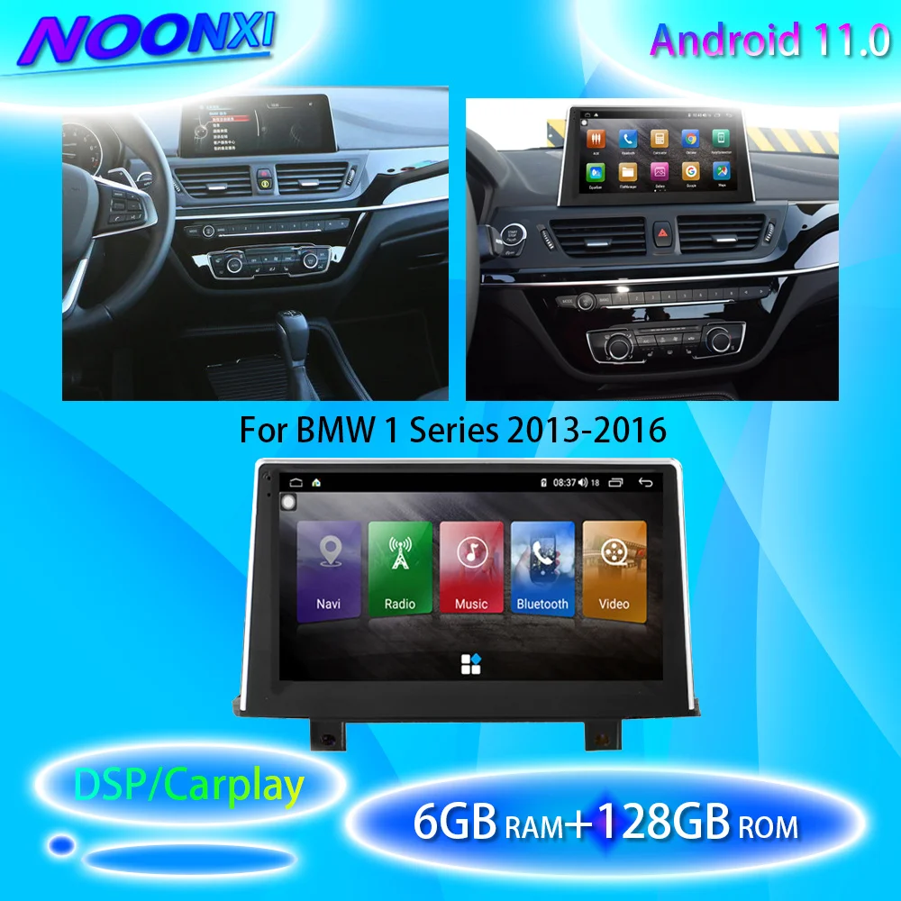 

For BMW 1/3/5 Series 2013-2016Tesla Screen Car Radio Phone Stereo Bluetooth Multimedia Player GPS DVD Carplay 8G+256G IPS 2 Din