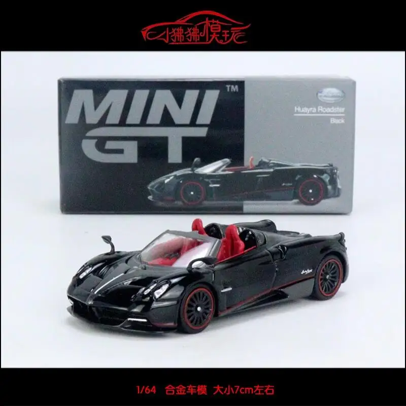 Mini GT 1:64 Pagani series Huayra zonda F Rosso Dubai Roadster