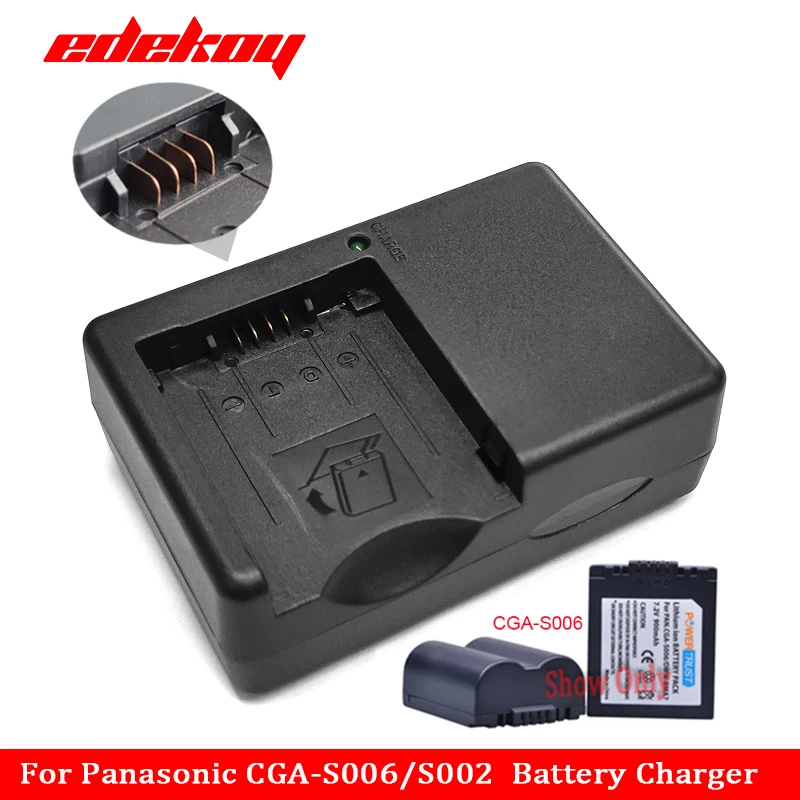 Pack 2 Batteries + Chargeur Pour Panasonic Lumix FZ Series Et Leica V-LUX1 | 7.4V 1400mAh Li-ion