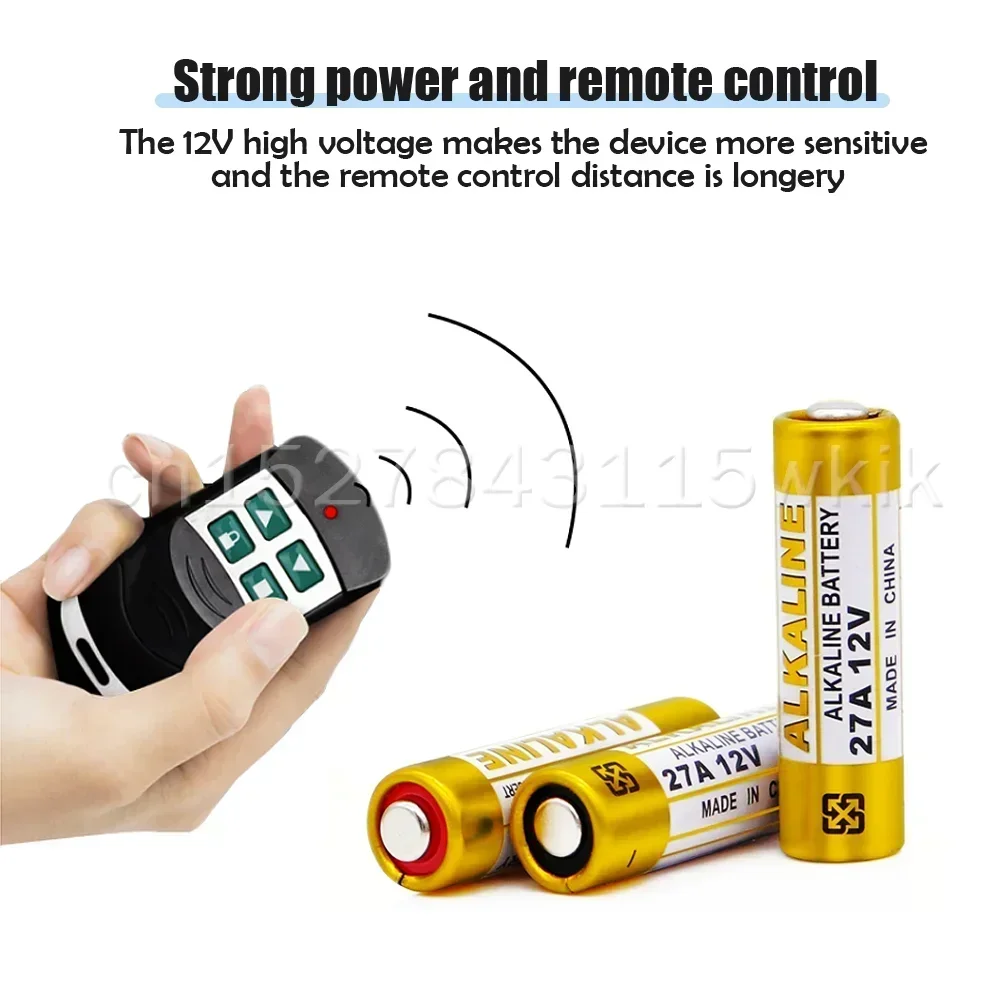 Alkaline Battery 12V A27 27A G27A MN27 MS27 GP27A L828 V27GA ALK27A A27BP K27A VR27 R27A Alarm Remote Control Dry Cell 5PCS alkaline battery disposable battery
