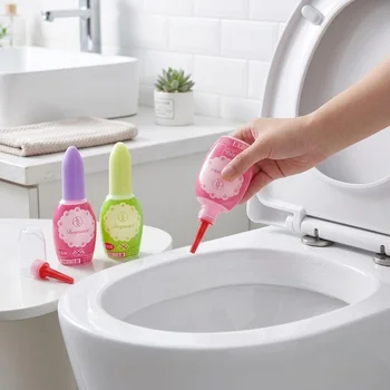 Gocce Deodoranti Concentrate per WC – Profumatore d'Ambiente; Elimina Istantaneamente gli Odori Difficili (Compatto e Carino)