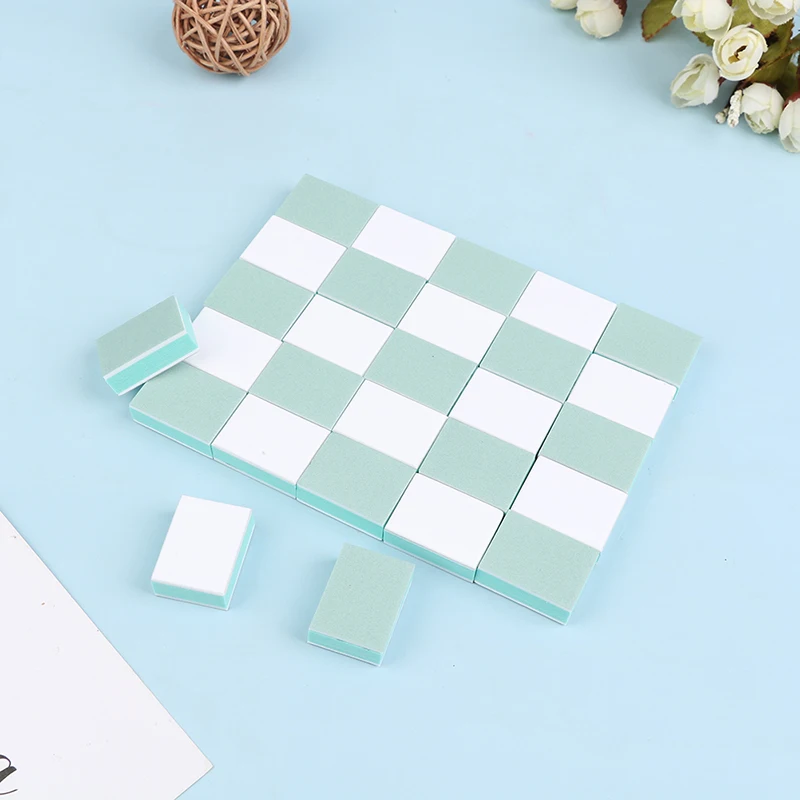 Mini Nail Buffer Block Set - 50 Pcs Shining Polish Tools