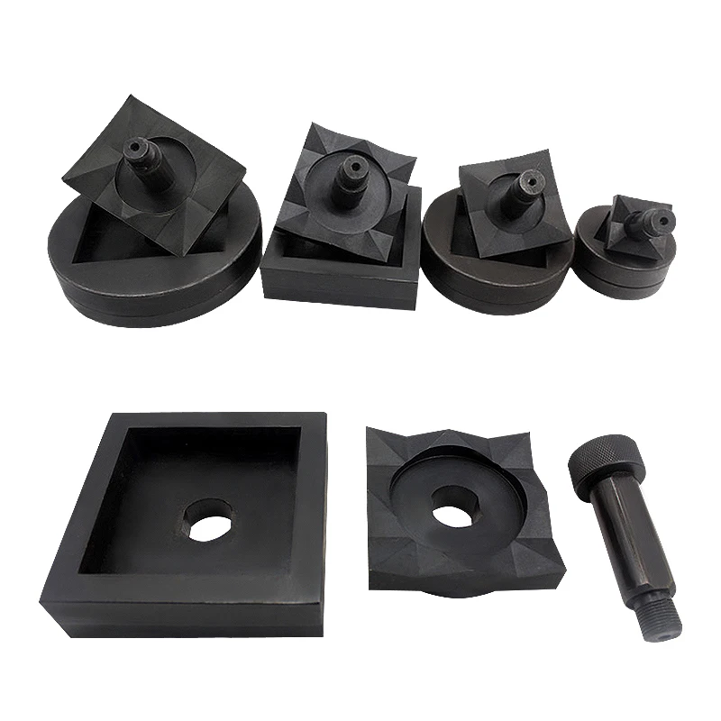 1 Piece Customized 46*46mm Square Hole Punch Tool Die for SYK-8A/SYK-8B/SYK-15