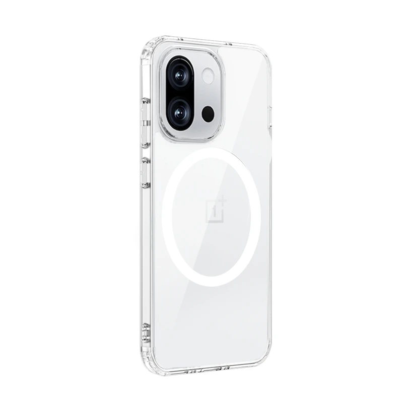 Enhanced Shockproof Matte Translucent Case with Magnetic Feature