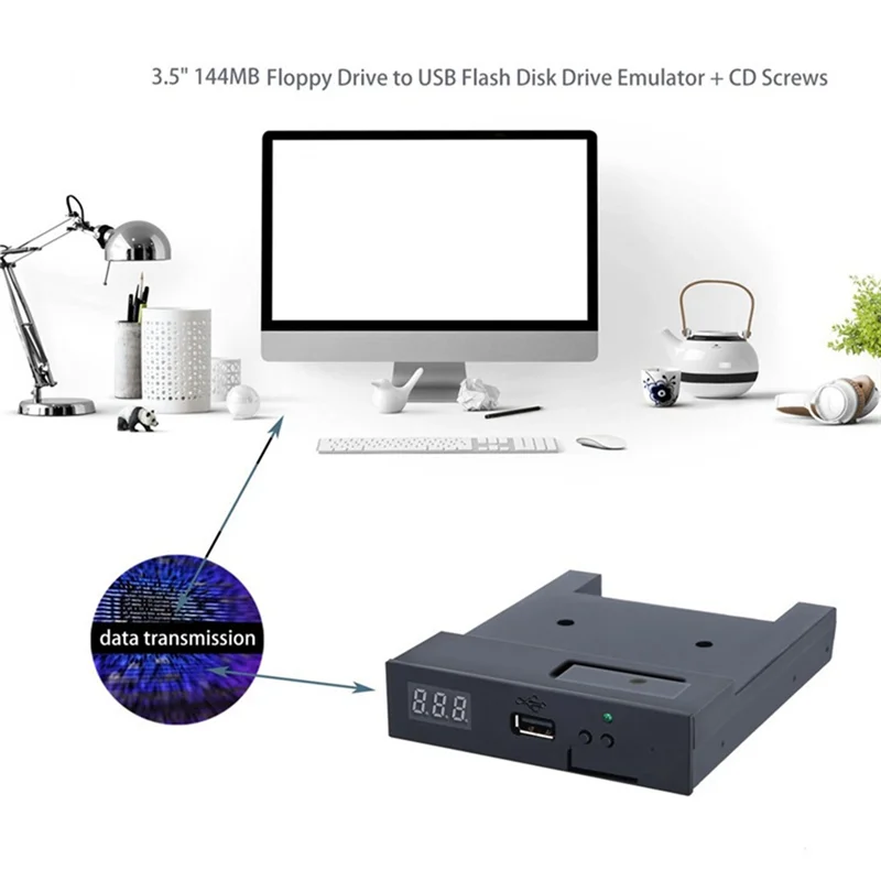 U100K 3.5In 1.44MB 1000 Floppy Disk Drive To USB Emulator Simulation For Musical Keyboard 34Pin Floppy Driver Interface,U10