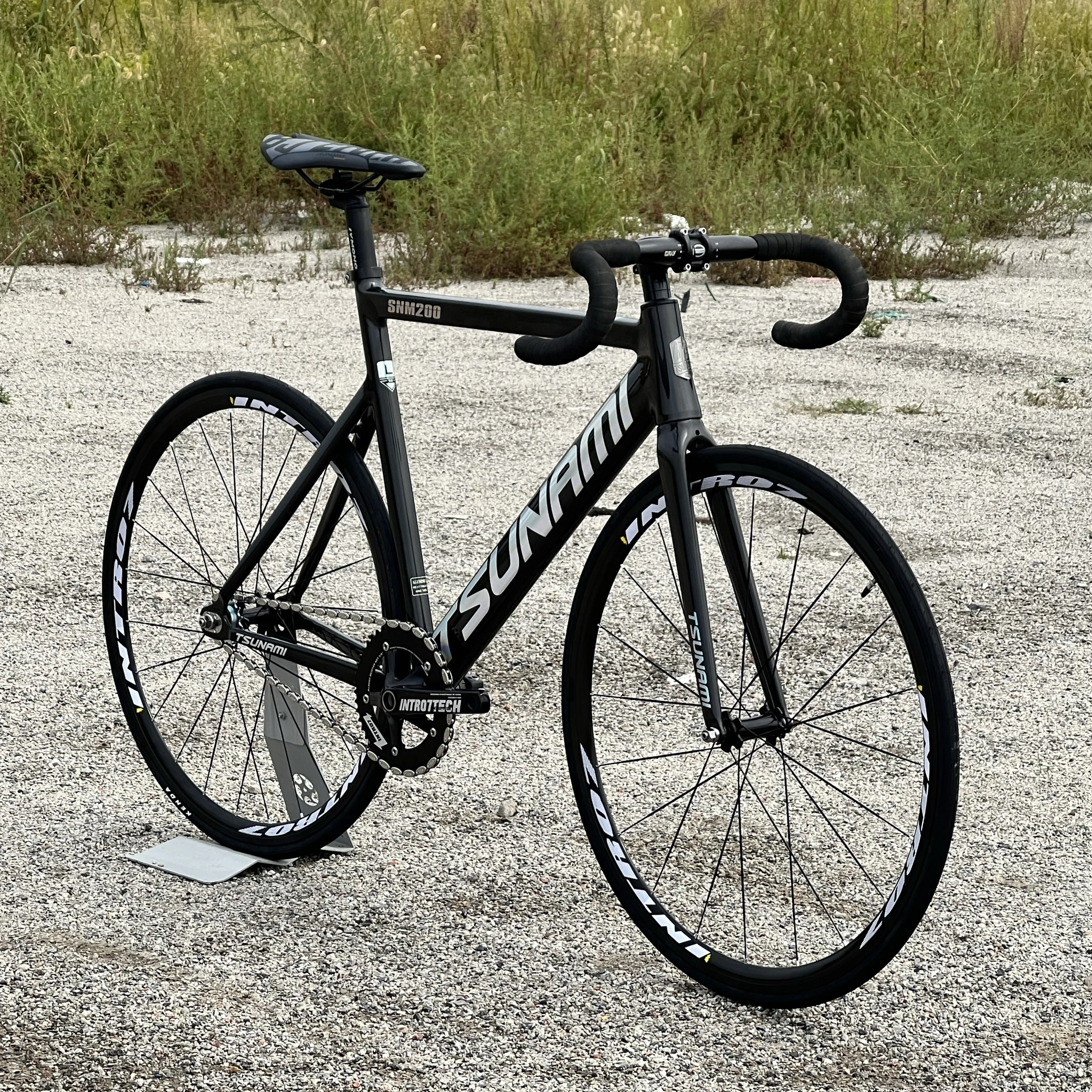 Tisunami 200-固定スプロケット,アルミニウム合金,snm200フレーム,色