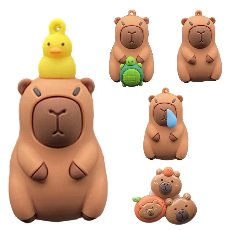 

Car Air Freshener Vent Clip ABS Auto Capybara Design Oil Diffuser Scent Reliable Outlet Aromatherapy For Cars Interior Accessory