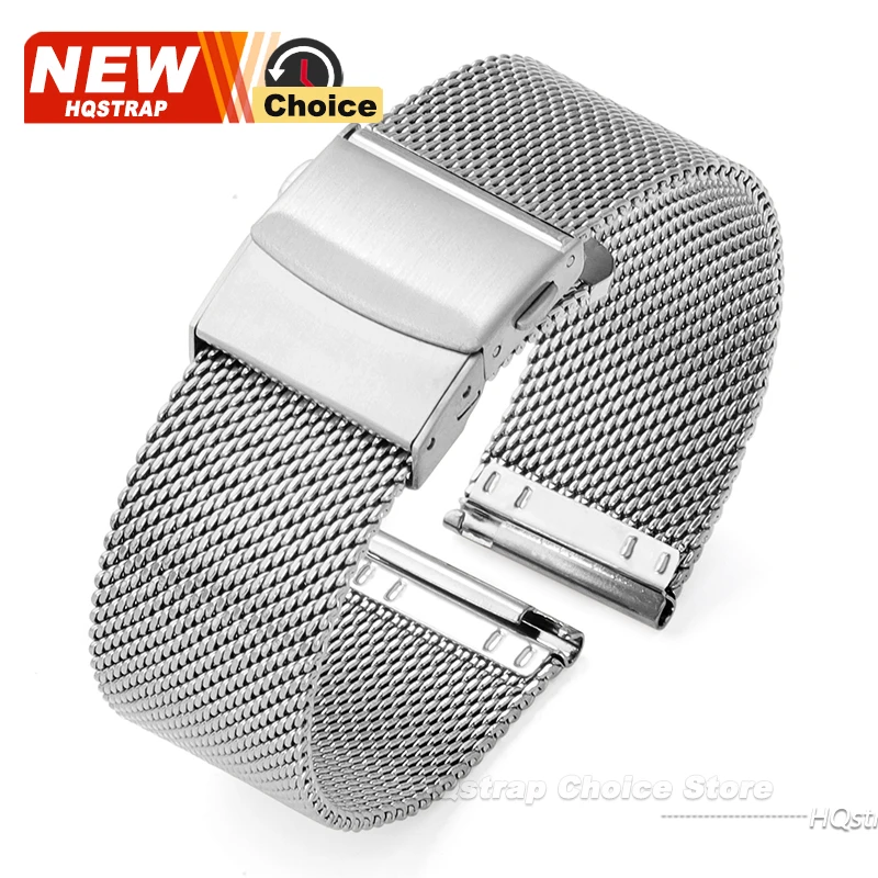 Premium Milanese Stainless Steel Watch Strap - Versatile Sizes
