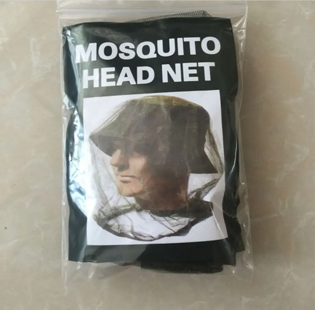 Insect Protection Hat Summer Casual Foldable Net Mesh Bee Protection Head Net Face Protector Mosquito Fishing Cap