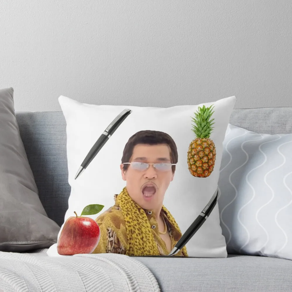 

Pen Pineapple Apple Pen Throw Pillow anime girl bed pillows Sofa Decorative Covers New year
