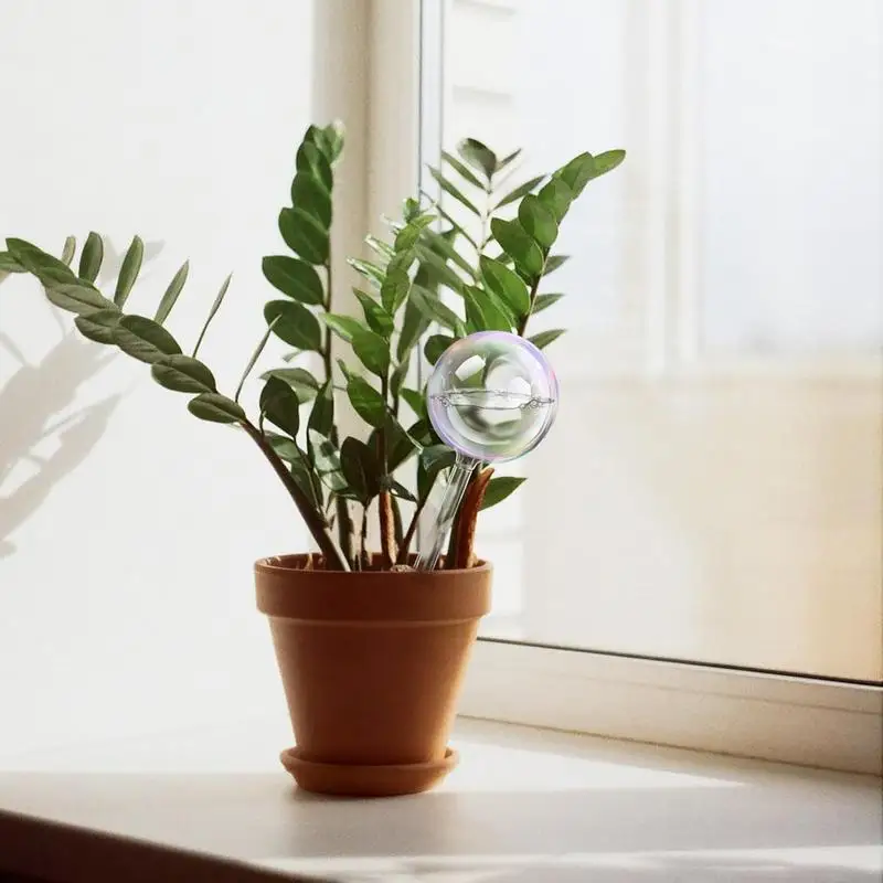 2/3/4/6Pcs Automatic Plant Watering Bulbs Self Watering Glass Balls Watering Device Drip Irrigation System For Garden Flower 3