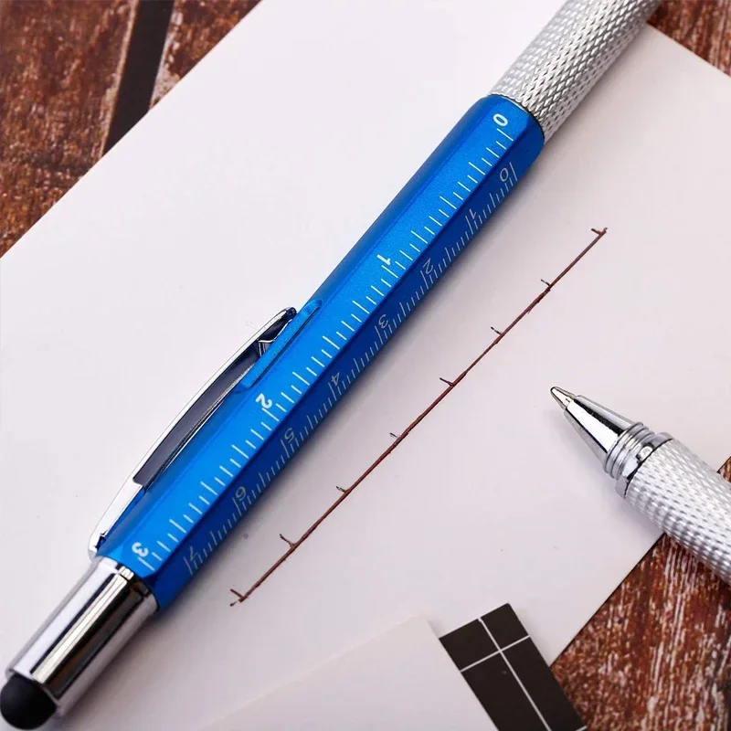 7 in1 Multifunction Ballpoint Pen with Modern Handheld Tool