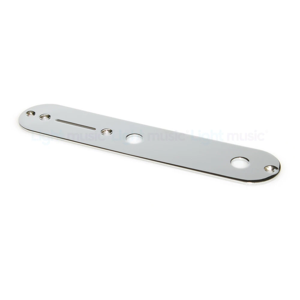 Electric Guitar Control Plate 1 Piece Nickel Chrome Color for Tele Guitar Electric Repair Replace Guitar Accessories