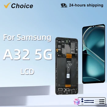 6.5 ''NUOVO Schermo Per Samsung A32 5G Display LCD Touch Screen Digitizer Per Samsung A32 5G A326 A326B A326U Display di Ricambio