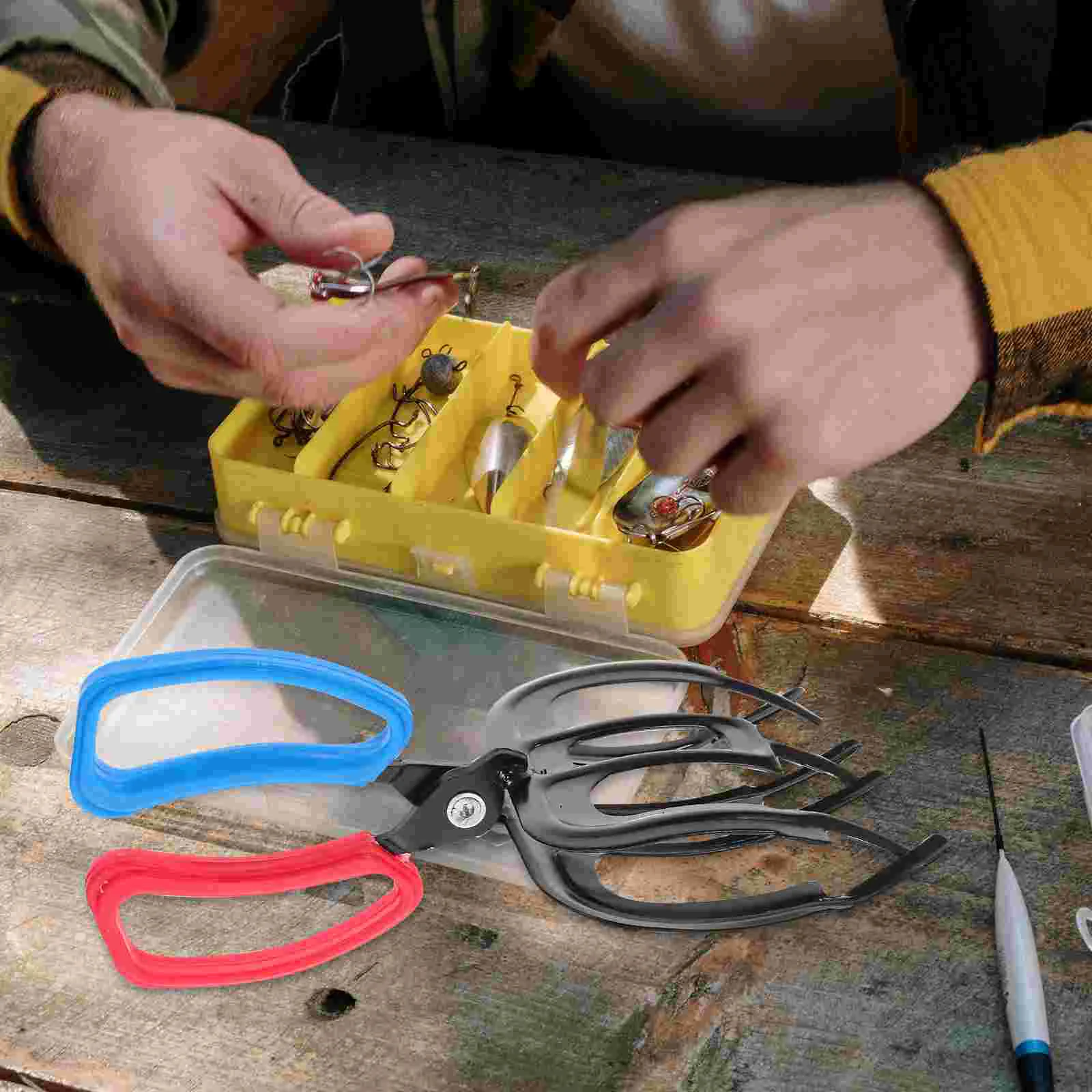 

Fish Gripper 2-teeth and 3-teeth Fishing Hook Remover Fish Lip Grip Tool Outdoor Fishing Catching Tools Camping Hunt Gears