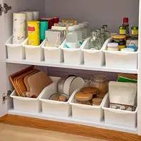 Kitchen Gap Debris Storage Basket, Snack Cabinet, Seasoning Basket, Bathroom Storage Rack, Storage Box 1