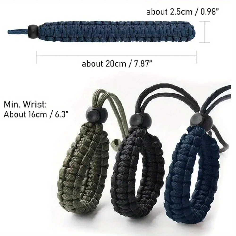 Umbrella Rope Bracelet Camera Hanging Rope Bracelet Suitable for All Camera Photographers Gift Selection Adjustable Wrist Strap