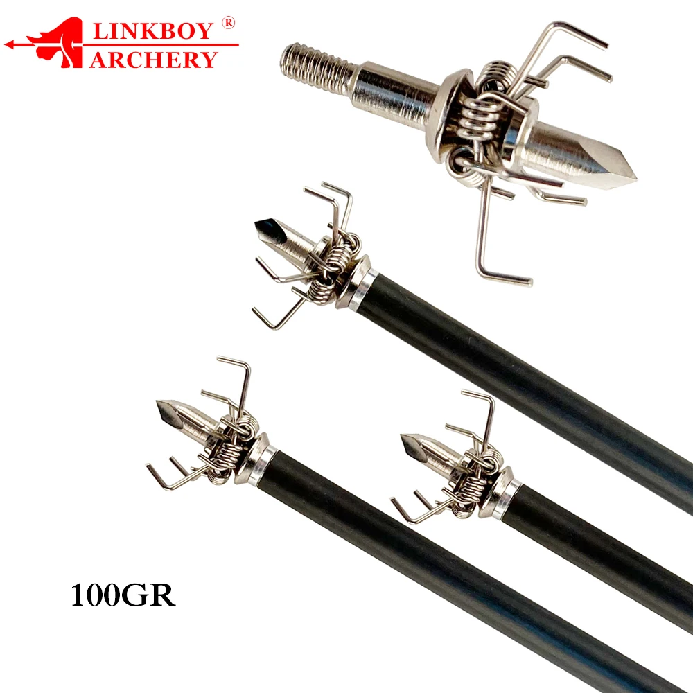 Stainless Steel Archery Accessory Accessories Hunting Arrows 6/12