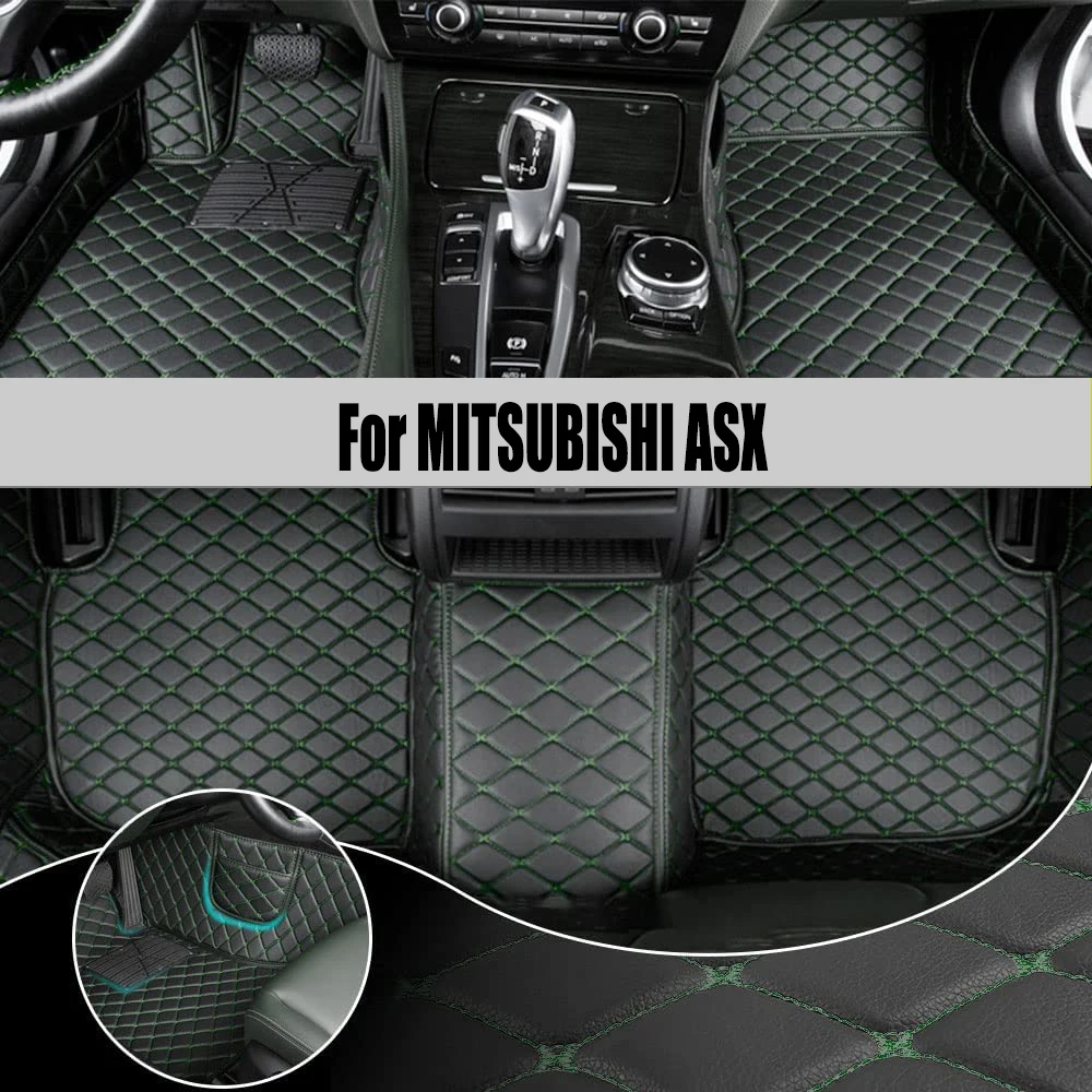 

Автомобильный напольный коврик для MITSUBISHI ASX 2010-2013, обновленная версия, Аксессуары для ног, ковры
