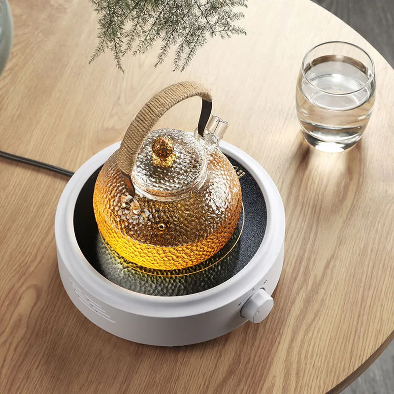 110V/220V Electric Heater Tea Stove Stove Hot Plate Mini Tea Maker Heating Furnace Multifunctional Heater Induction Cooker 800W