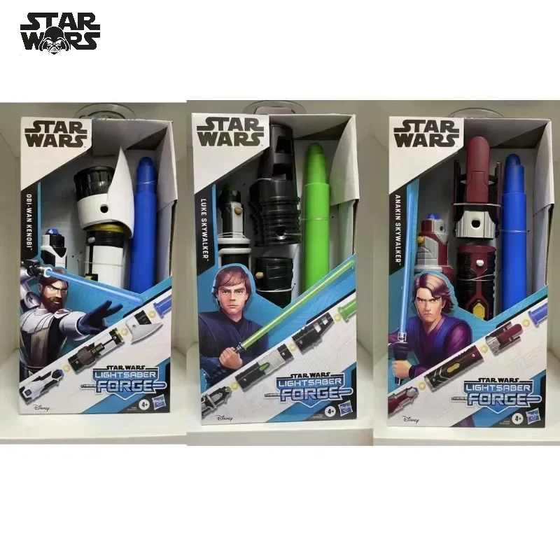 Star Wars Anakin Skywalker Obi-Wan Kenobi Luke Lightsaber Periferico Bambini Ragazzi Spada Telescopica Giocattoli Modello Di Compleanno Regali