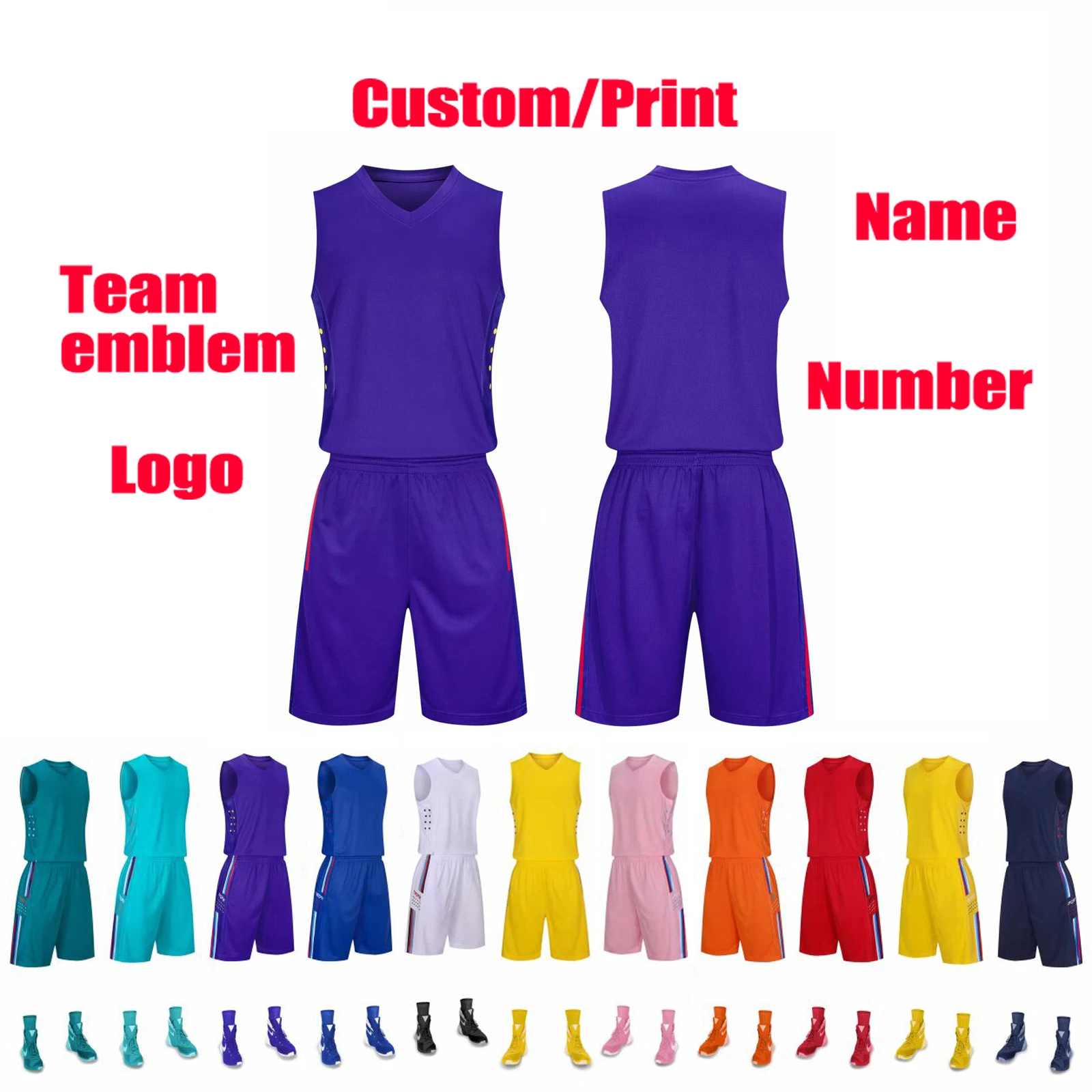 Basketball jersey custom Basketball training suit Logo print Adult and Kids clothes Sports vest Men Boys Basketball jersey Sets trendy gradient jesus printed t shirt shorts 2 pieces sets summer mens loose sports suit short sleeve tracksuits s 5xl