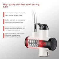 Chauffe-eau électrique de cuisine, robinet d'eau chaude instantanée, robinet de chauffage froid, chauffe-eau instantané sans réservoir 3