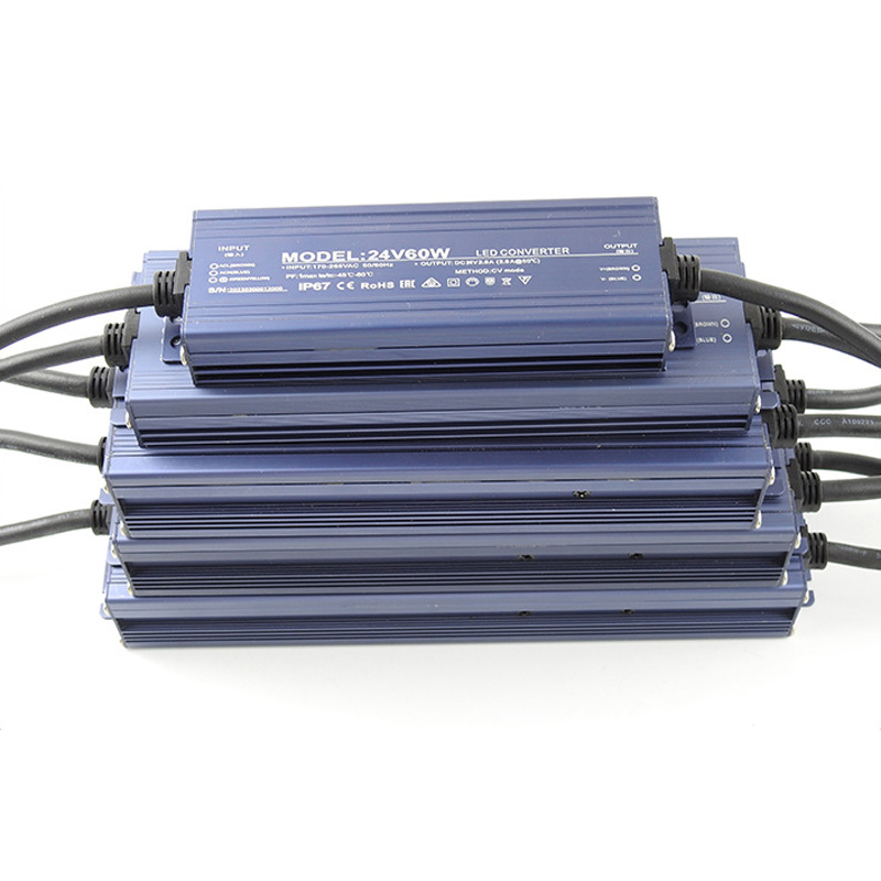 220V Switching Power Supply AC 170V-265V To DC 12V 24V 12W - 400W 500W Power Outdoor Transformer LED Driver IP67 Waterproof