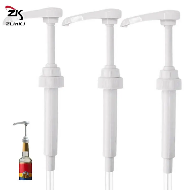 1PCS Coffee Milk Tea Dispenser Syrup Pump Liquid Dispenser For Monin Syrup 10ml Juice Bottle Pump Kitchen Tools