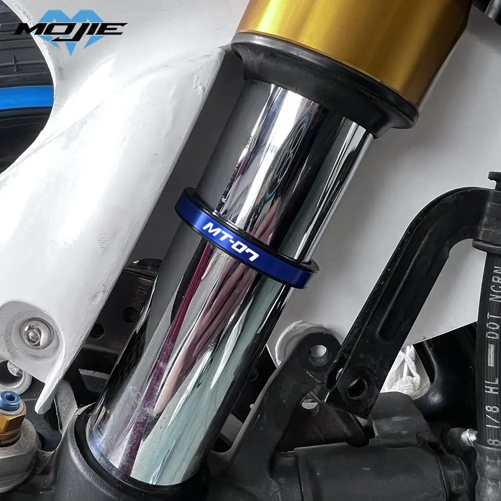 

40-48MM 2023 For YAMAHA MT-07 MT 07 Motorcycle Front Suspensions Shock Absorber Auxiliary Adjustment Ring MT07 2014-2024 2022