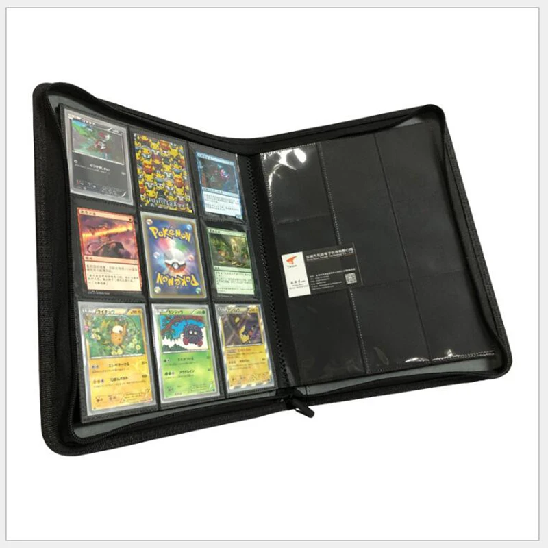 Binder Portfolio for Collectible Card Games 4 Cards per Row God Player Magnum Album 480 Cards White Color 