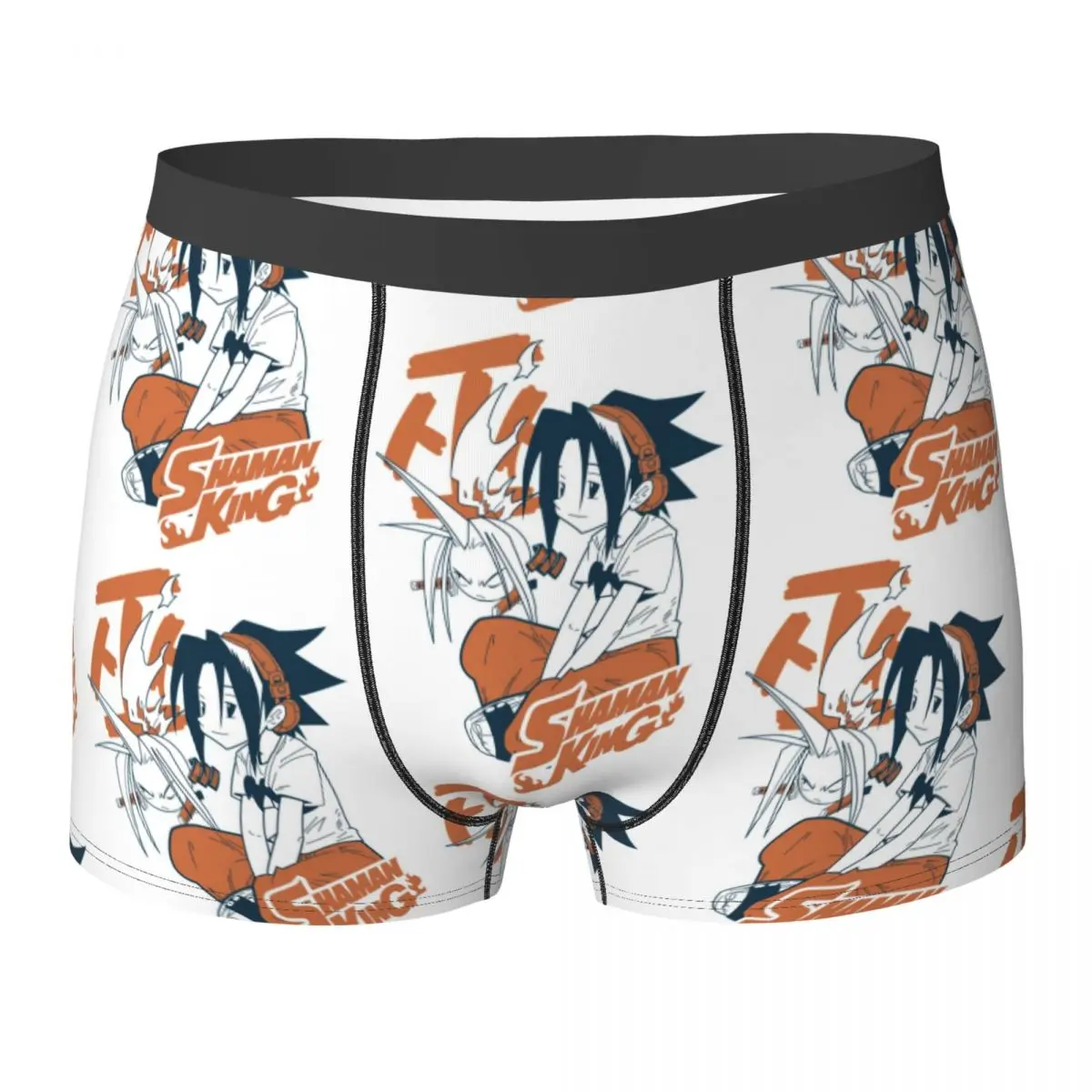 

Боксерские Шорты Shaman King Yoh, Асакура и амидамару, нижнее белье otaku mecca anime Amidamaru soul 3D, популярные боксерские шорты с принтом