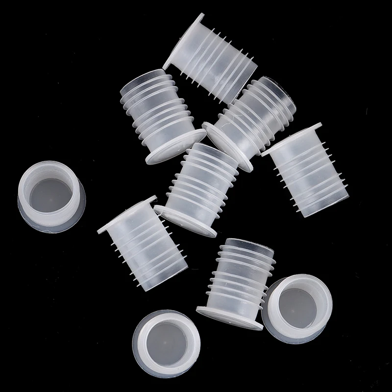 10pcs/Lot Red Wine Bottle Stopper Glass Champagne Bottle Save Plug Plastic Sealed Wine Cap Plug Bar Tools
