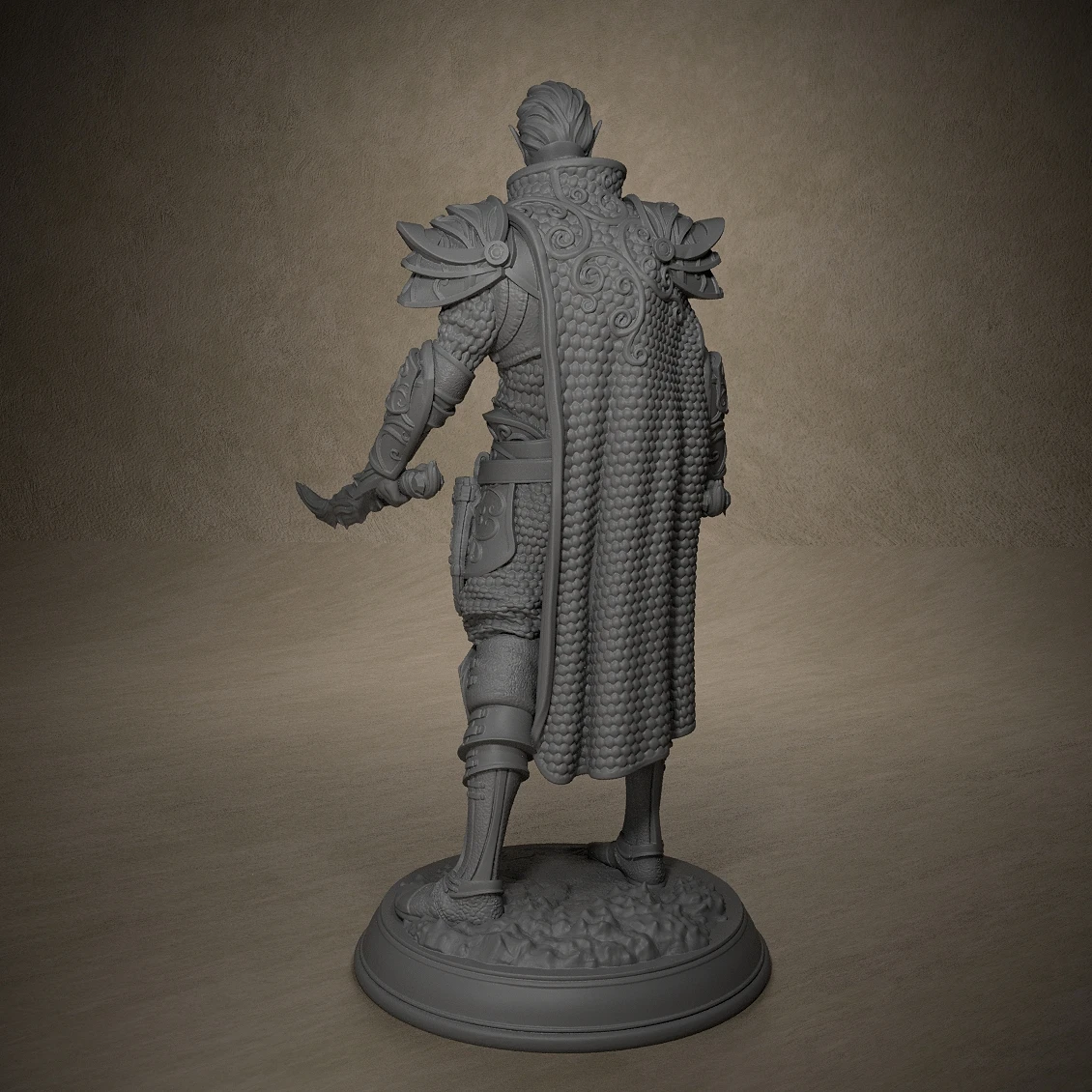 Erestian Miniature Models Dungeons and Dragons 3D Printing Resin Unpainted Tabletop Miniatures Suitable for Pathfinder 2