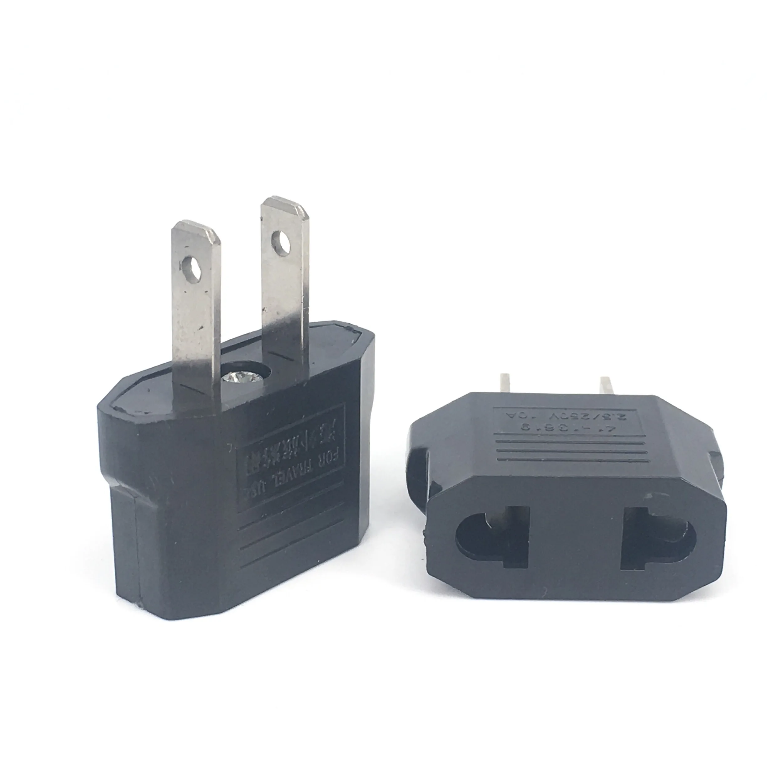 1pcs US AU EU Electrical Socket American Japan China US To Euro Travel Mini Portable Power Adapter Plug Outlet Converter Socket plug adapter,eu plug adapter,power adapter,eu socket converter,power plug adapter,plug converter
