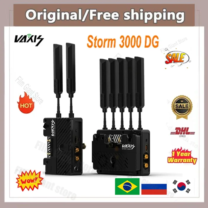 Vaxis Storm 3000 Dg 1080p Wireless Transmission For Arri Red Camera