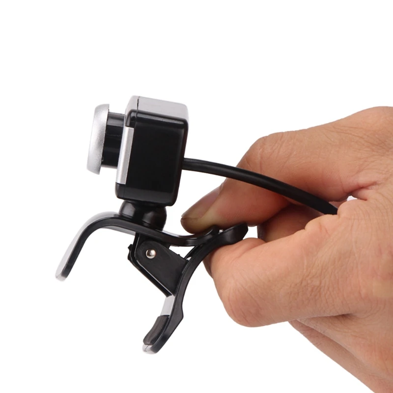 Laptop Computer Replacement Accessories Webcam Built-in Stereo Microphone PC Camera USB Camera Black Portable 1 pc webcam pc web camera computer camera