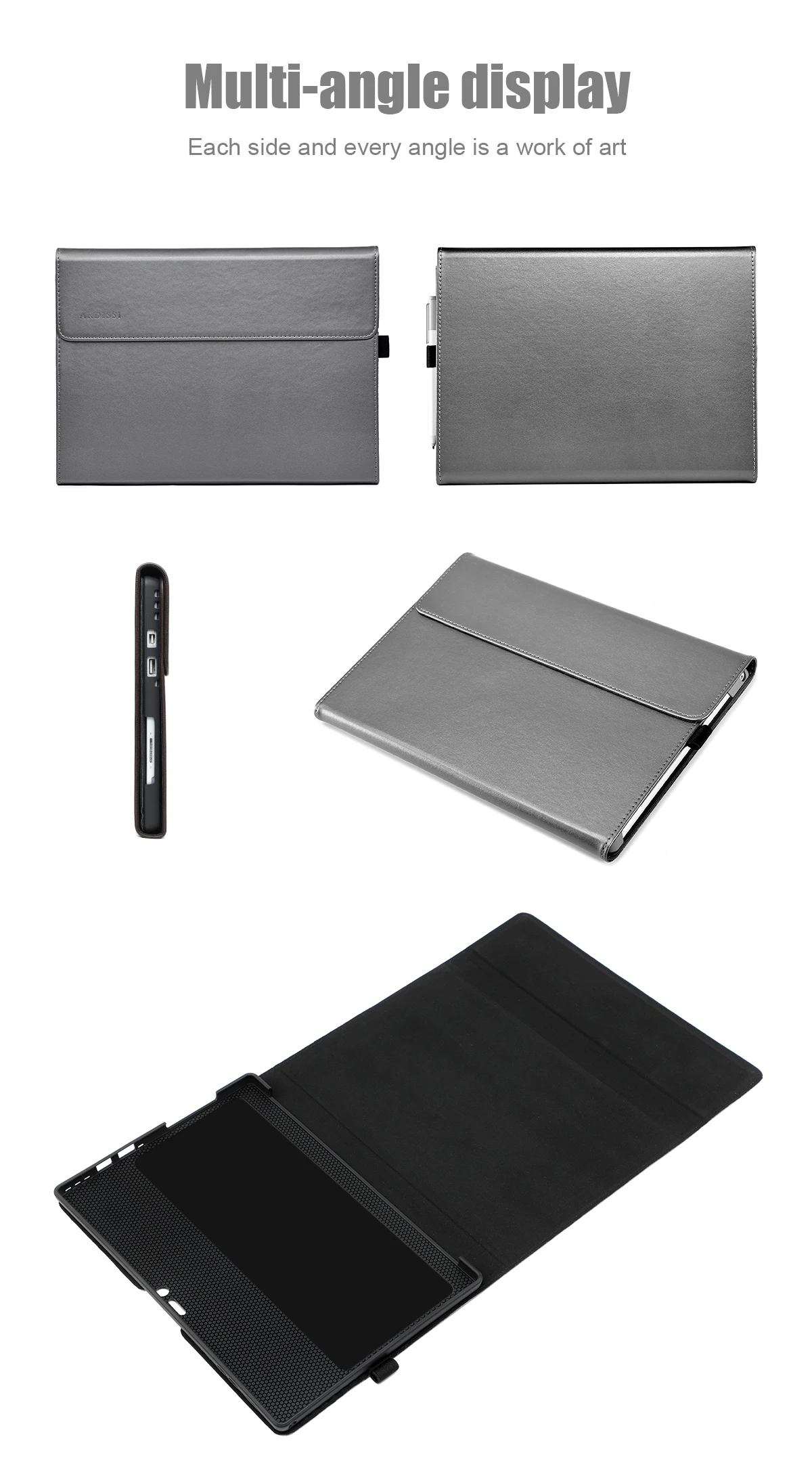 Mala anti choque para microsoft surface pro