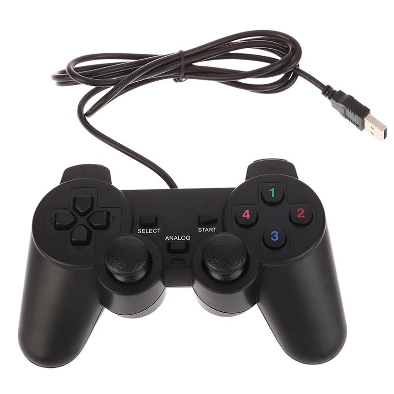 PC ǻ ƮϿ  ̽ƽ  USB PC Ʈѷ, WinXP, Win7, Win8, Win10, Vista Black е