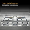 Electric Commercial Hot Box Food Warmer for Pizza/Pretzel, Countertop Heated Holding Cabinet, Warming Oven for Catering 5