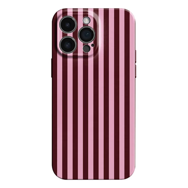 Sleek Vertical Stripes Phone Case - Stylish Protective Back Cover