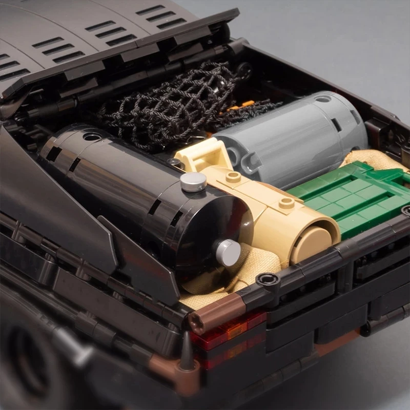 Movie Mad-Max Technical Car RC Black Interceptor Muscle Supercar