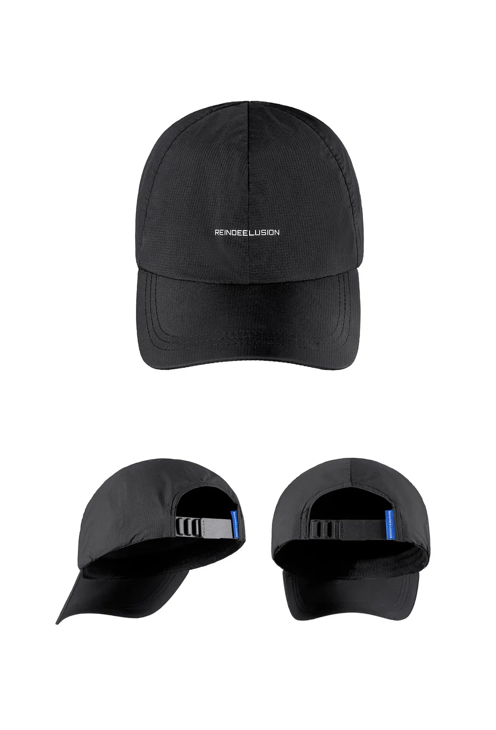 Reindee Lusion 24ss waterproof magnetic buckle sunshade cap nylon material techwear gorpcore