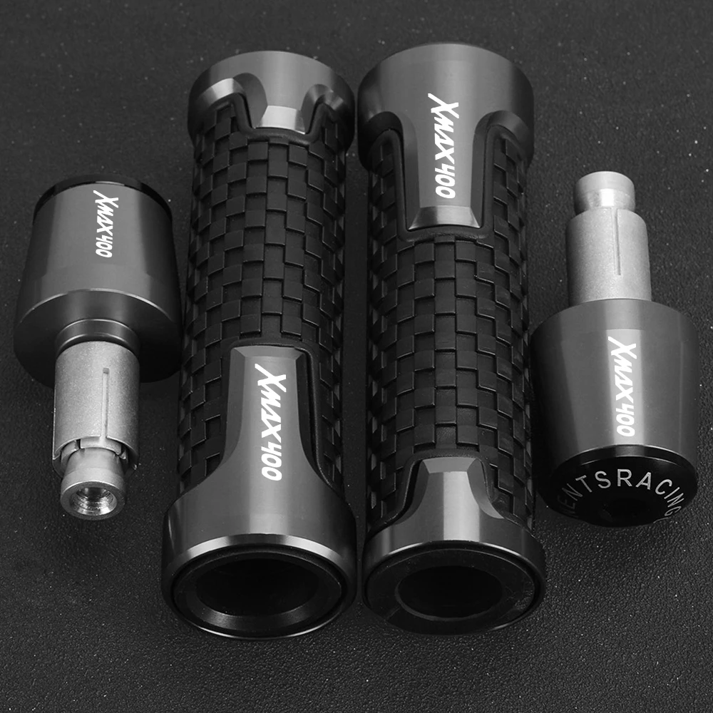 

For Yamaha XMAX300 X-MAX 125 250 300 400 2017 2018 2019 2020 2021 2022 2023 Motor Bar Ends Hand Grip Handlebar End Caps Cover
