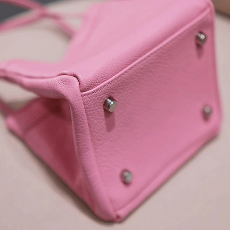 Fashion PU Leather Tote Bag for Women Tend Female Bucket Bag Simple Shoulder Messenger Bags Luxury Designer Handbags Purses