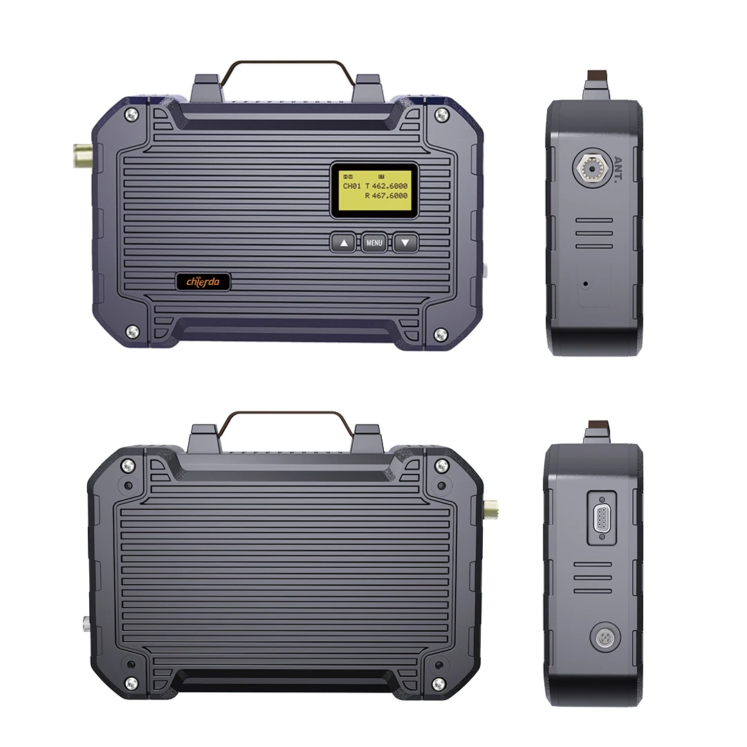 치레다 V25 통신 범위 VHF UHF 25W 신형 무전기 중계국 고출력 VHF/UHF 25W 리피터