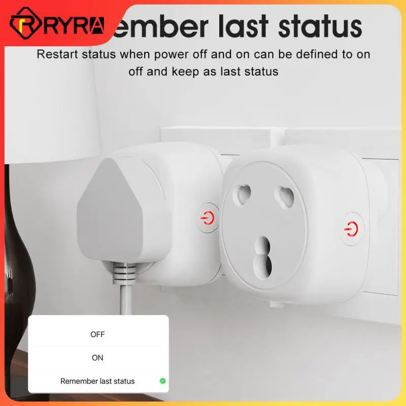 

Умная розетка Tuya с Wi-Fi, 16 А, индийская, Южная Африка