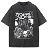 Summer My Chemical Romance Mcr Dead Men's T-Shirt Black Parade Punk Emo Rock Fashion Top Female Oversized T Shirt Clothing 1